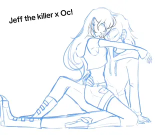 I’ll never get bored 🤗 #creepypastas #oc #jeffthekiller #timelapse #ocxcanon 