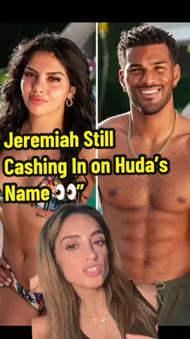 And why would anyone ask Jeremiah how’s Huda doing?? Like they are not friends…this is so cringe honestly. 🤦🏻‍♀️ #loveislandusa #huda #jeremiah #hudaloveisland #greenscreen 