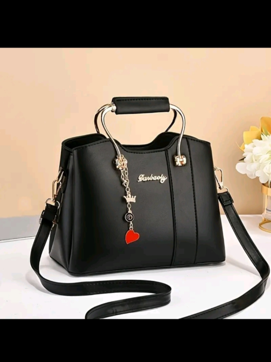 Bolsa de Mão Elegante  com Alça Superior Transversal de Ombro #bolsas #ofertastiktokshop #promocaotiktok #bolsafeminina 