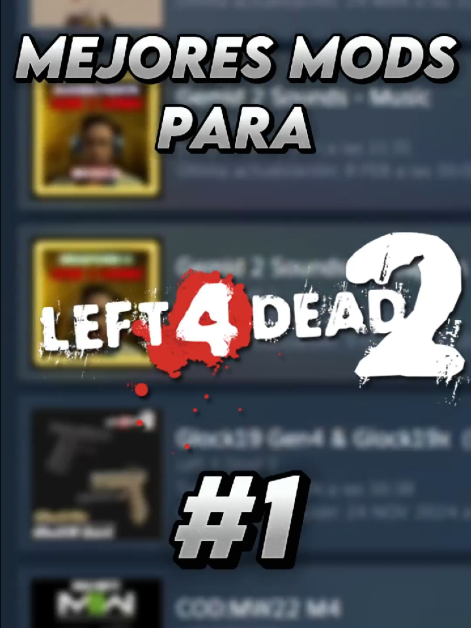 LOS MEJORES MODS PARA LEFT4DEAD 2 😂 #l4d2 #left4dead2 #f1 #left4dead2memes #left4dead2mods 