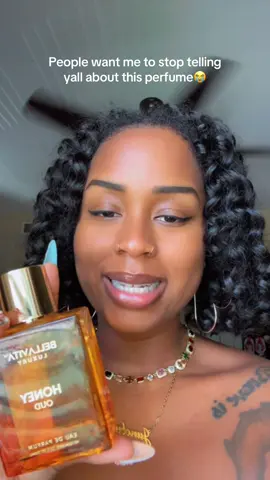 They tryna gatekeep the Honey Oud yall😭 & I get it because it smells sooooo good😍 That’s also why I’m sharing it lol. So if you want to try the Honey Oud, I tagged it for you, get yours today🥰 #Bellavita #perfumes #blackfriday #smelllikeasnack #christmasgiftideas 