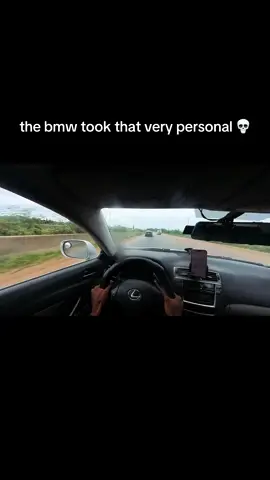 bmw said “where you think you’re going bro?” 