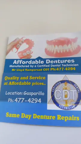 dentures.  #trini #trinidad #trini_tiktoks #trinidadandtobago #trinidad🇹🇹 #trinidadtiktok #trinidadandtobago🇹🇹 #trinidadandtobagotiktok #tobago #tobagotiktok🇹🇹🇹🇹 #tobagotiktok #local #caribbean #caribbeantiktok #caribbeantiktokeurs🇭🇹🇬🇾🇹🇹🇸🇷🇯🇲 #caribbeantiktokeurs #professional #trinidaddentist #dentalcare #prosthodontics #showyoursmile #confident #implant #dentalimplants #missingteeth #snapindentures #flexibledenture #acrylicdenture #teethwhitening #tooth #toothless #completedenture #completedentures #brushteeth #teethreplacement #oralhealth #dental #dentallab #dentallaboratory #dentallabtech #dentaltech #dentaltechnician #affordable #dentalworld #aesthetic #aesthetics #lookatthis #fypp #newsmile #smileforme #professionalwork #fypp #prosthodontics #denturesatayoungage #justsmile #justsmile😁 #smileforme #newsmile #aesthetics #aesthetic #affordable #amazing #lovemyjob #smileagain #healthylifestyle #youngagain #newlook #newlooks 