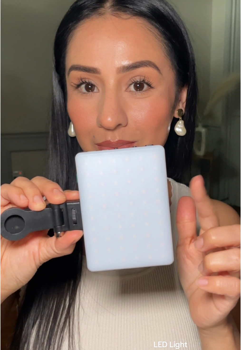 Tener una LED Light para mi contenido es indispensable y esta tiene un costo muy accesible 👌 te dejo el link 🔗 en el carrito 🛒 #ledlight #light 