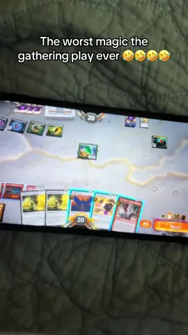 I really won this 🤣 #magicthegathering #mtg #mtgarena #mtgfunny #funnymoments 