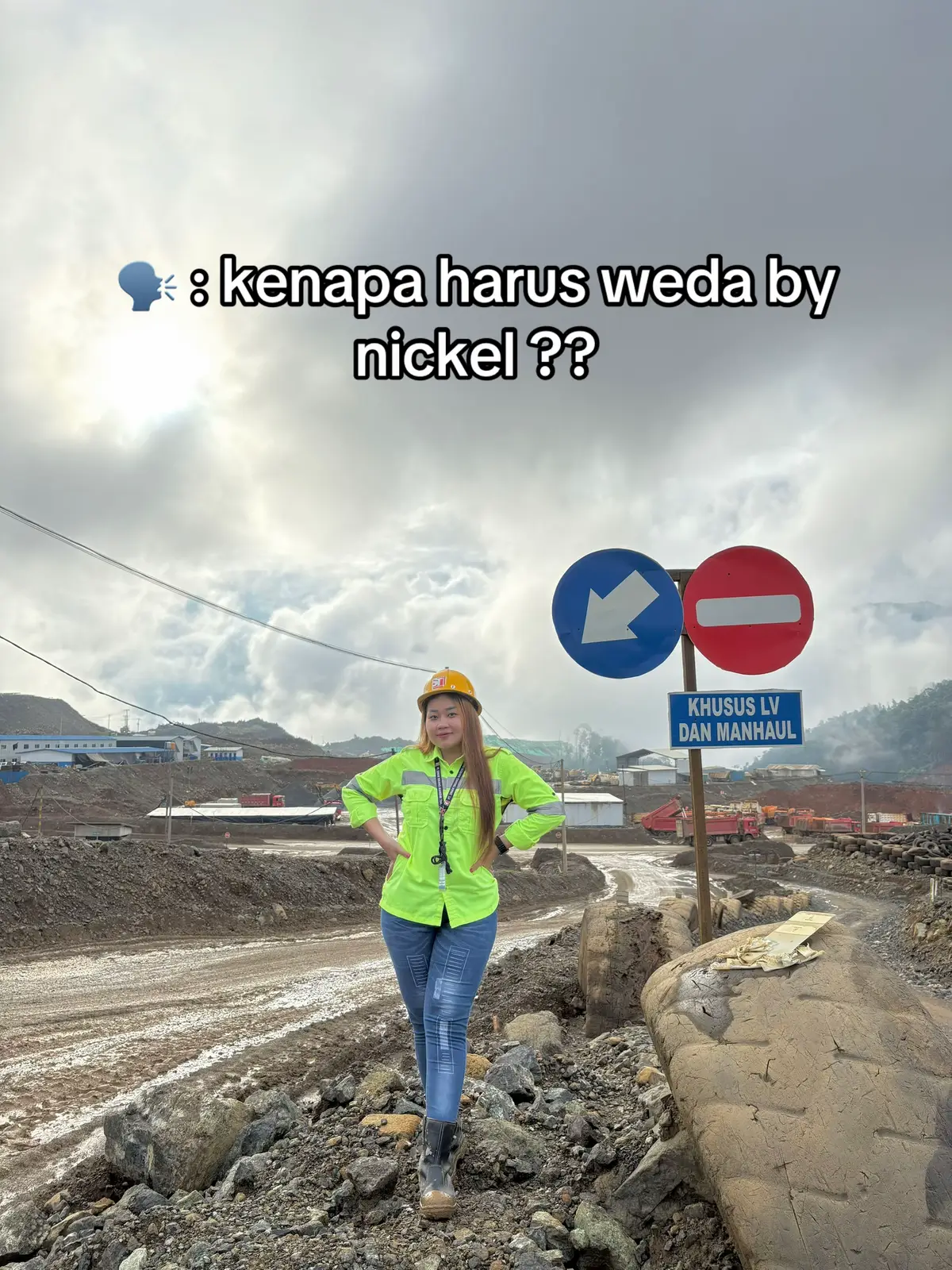 #wedabaynikel🇲🇨🎌 #pertambanganindonesia #cewektambang 