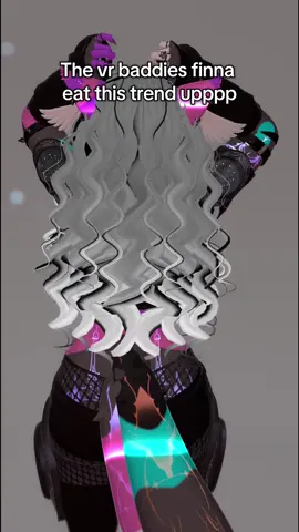 Lemme see the baddies do this trend in vr 👀 (Please check my page for information on how to help save my dog’s life, the very hesdset I’m using is up for sale to help save her!!) #foryoupage #fyp #vrc #vrchat #real 