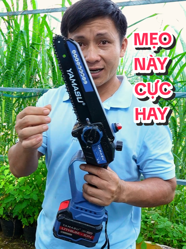 mẹo tra nhớt cho máy cưa xích cực hay. #binhdiennang2 #meohay #cuaxich #cuaxichyamasu #cuaxichpin 