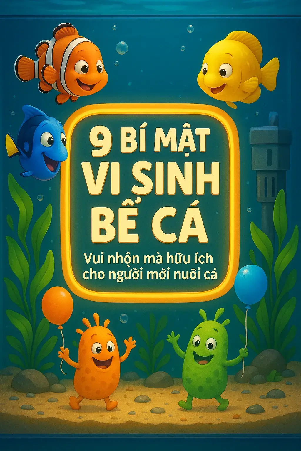 Bạn mới bắt đầu nuôi cá cảnh và nghe đến “vi sinh” mà chưa hiểu rõ? 🐠 Thực ra, vi sinh chính là đội ngũ công nhân thầm lặng trong bể cá của bạn! Trong video này, chúng ta sẽ cùng khám phá 9 bí mật vui nhộn về vi sinh bể cá Bạn sẽ biết: Vì sao nước trong chưa chắc đã sạch Tại sao “giặt lọc bằng nước máy” chẳng khác nào đuổi việc công nhân Hội chứng bể mới là gì và vì sao cá dễ bệnh Vi sinh cũng cần thức ăn, chỗ ở và cả dòng nước chảy Cách để vi sinh “làm việc hết công suất” và giữ cho cá luôn khỏe mạnh Nếu bạn từng gặp rắc rối với cá chết, nước đục, hoặc thay nước xong cá lăn ra bệnh – thì chắc chắn bạn sẽ cười lăn khi xem bộ hình này, nhưng cũng sẽ học được cách nuôi cá thông minh hơn. #huongdannuoiCa #cacanh #LoiKhuyenNuoiCa #cacanhvietnam #thuySinh 