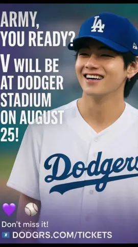Algo asi ya me imagine ver a V… 🐻✨💜 Bueno recordemos el 25 de Agosto Taehyung en el Estadio de los Dodger! Para realizar el 1er lanzamiento ⚾️ #V #BTS #btsarmy #paratiiiiiiiiiiiiiiiiiiiiiiiiiiiiiii #fypシ゚ 