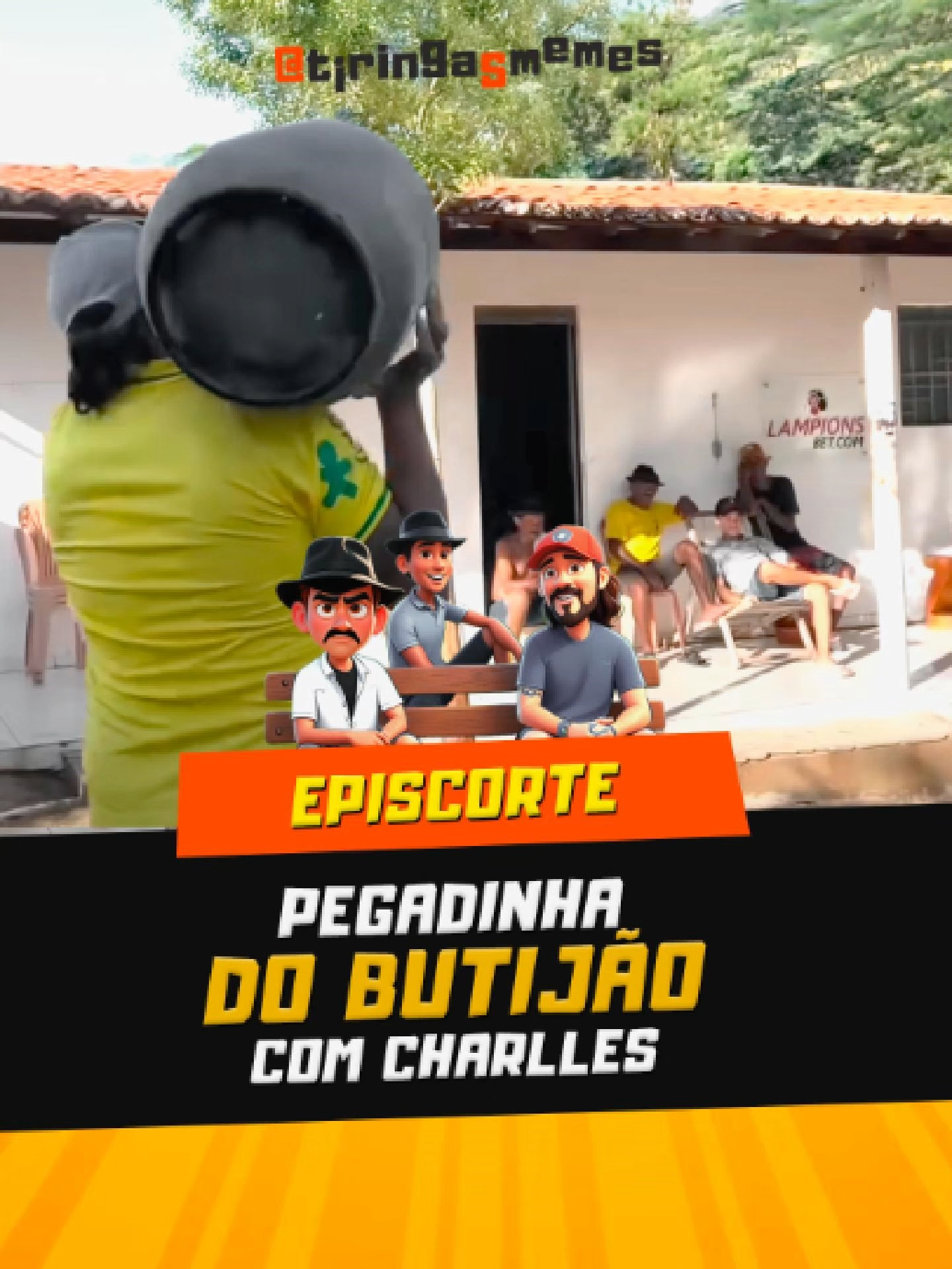 Tiringa diz que acabou o gás para fazer o café kkk  #memes #tiringa #tiringaoficial #piada #trolagem #alegria