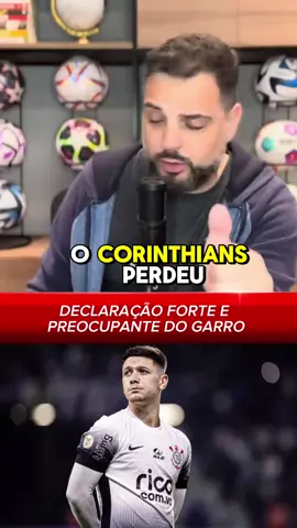 DECLARAÇÃO FORTE E PREOCUPANTE DO GARRO #corinthians #timao #bandodeloucos #gavioesdafiel #noticiasdocorinthians #fiel 