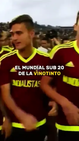 Cuando Venezuela fue subcampeona del mundo❤️🇻🇪 #mundialsub20 #lavinotinto #soteldo #venezuela #tiktokfootballacademy 