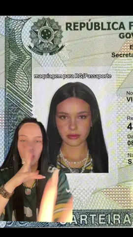 duvido você não lacrar na foto do rg com esse tutorial #makeuptutorial #passaportmakeup #idmakeup #beuty