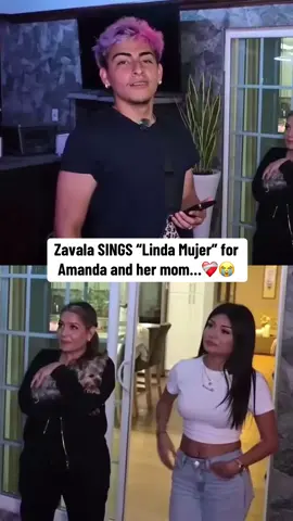 Zavala SINGS Linda Mujer for Amanda and her mom... 😭💔 #zavala #amanda #fyp 