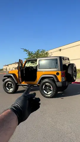 Lleve a pescar a mi jeep Wrangler & le tuve que dar una lavada 😅 QUE TAL QUEDÓ RAZA? 😮‍💨 #cars #fyp #autodetailing #jeep #jeepwrangler 