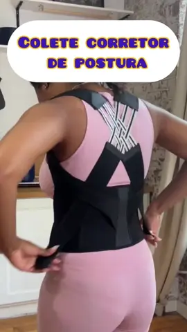 Mais vendido da internet! Colete Corretor de Postura unissex que cuida da sua postura com frete grátis! #colete