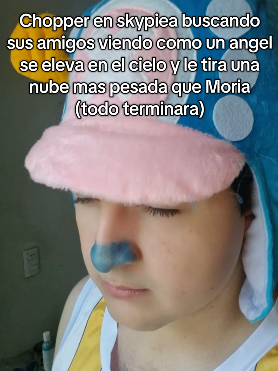 Todo terminara pronto 😔 #diegini #onepiece #onepiececosplay #chopper #cosplay 