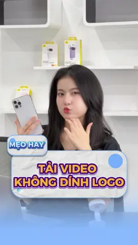 Tải Video Không Dính Logo Cực Dễ | Táo AI Bật Mí Mẹo Hay về iPhone Ai Cũng Làm Được 👉 Nhớ Follow Táo AI - Để Biết Tất Về Công Nghệ #iphone #iphonecũ #taoai #iphonecũđànẵng #tragop0đ #iphonesinhvien#iphonetricks #congnghe #xuhuong #tiktok #video #logo 