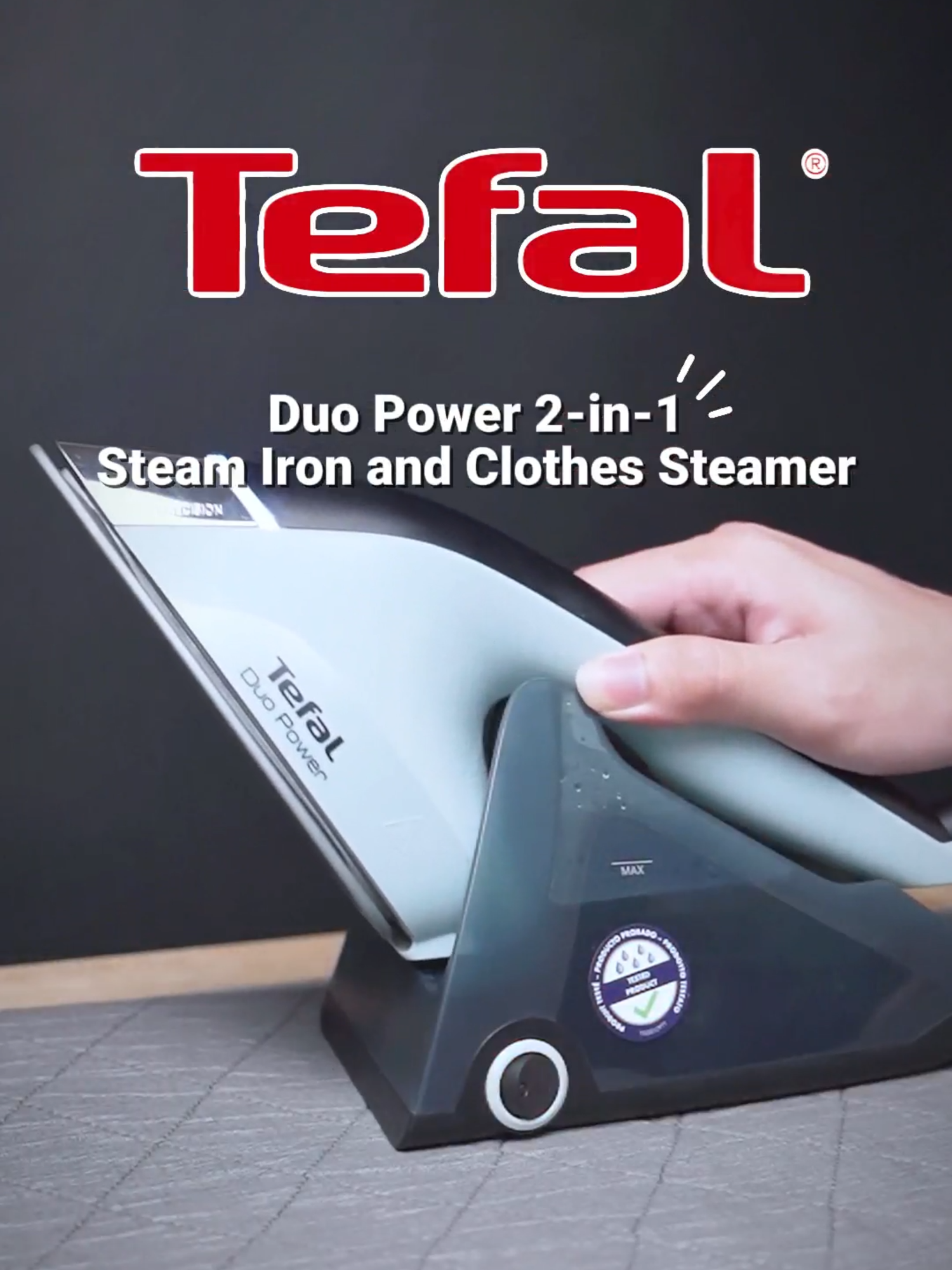 👕 Licin sekelip mata, ikut cara anda! Tefal Duo Power 2-in-1 Steam Iron – gabungan iron & steamer dalam satu. ✨ Smooth it your way – boleh guna seterika tradisional ATAU steamer menegak ✨ The best of both worlds – fleksibel & cepat ✨ 2 tahun warranty – pakai tanpa risau ✨ Ringan & senang dibawa – sesuai travel & harian 📦 Bajet satu, fungsi dua – pakaian sentiasa kemas & bergaya! #TefalDuoPower #TefalSteamIron #TefalMalaysia #IronSteamer #2in1Iron #BarangRumahBest #PeralatanRumah #BajuLicin #fyp
