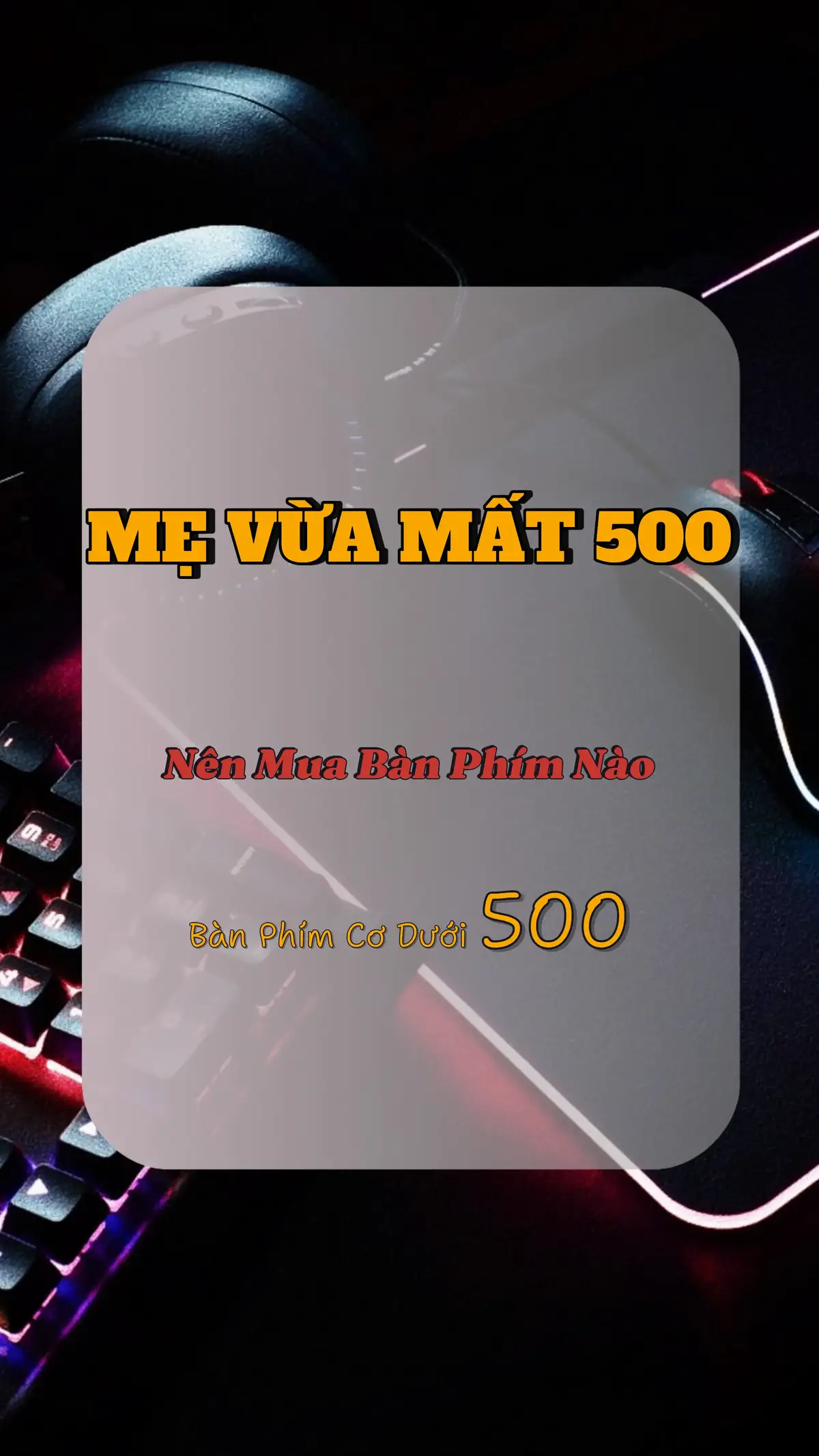 Con nào ngon bổ rẻ thì mình mua #banphimco #banphimgaming #banphim #pcgaming #xuhuong 