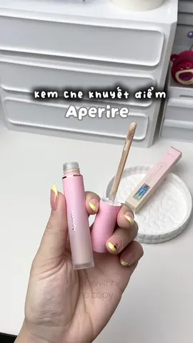 Dạo này mê quá trùi #aperire #concealer #unboxwithhie #xh #makeup 