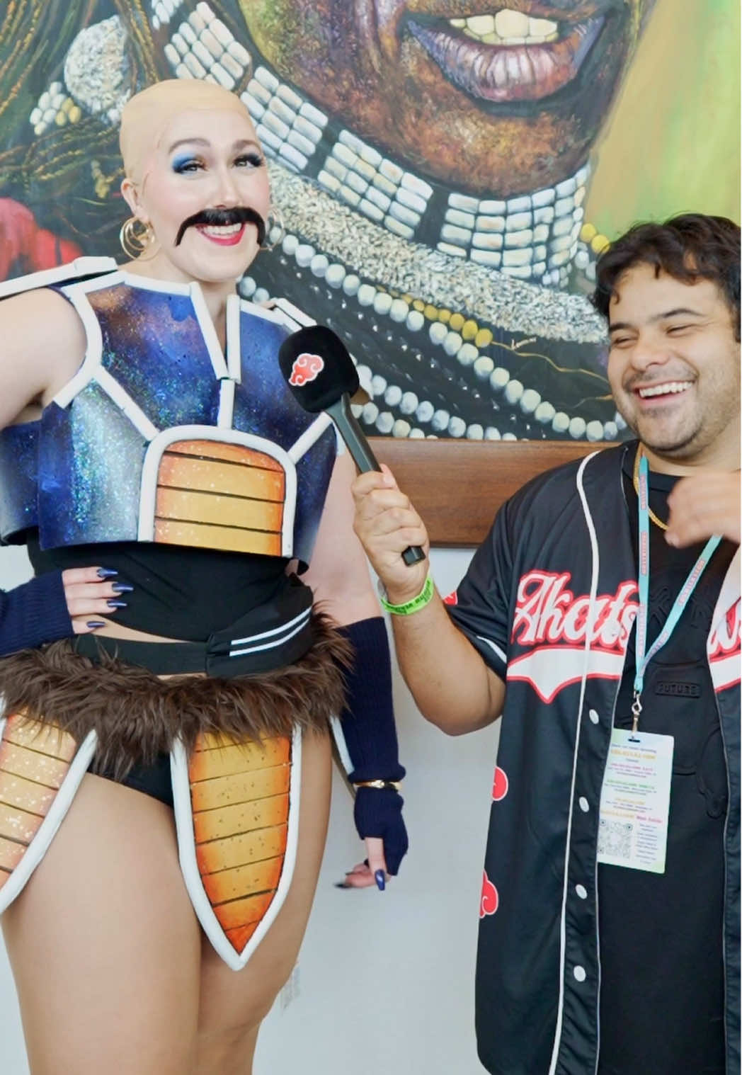 Nappa tells us her favorite anime! 😂 @Waifus On Wheels  #anime #animetiktok #animeconvention #animequestions #cosplaygirl 