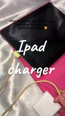 Mura na fast Charger pa!!🥰 #ipadcharger #fastcharger  #affordable 