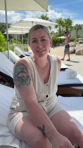 He tans so easily 😭🤷‍♀️ #vacation #tanning #marriedlife 