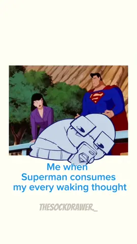 He’s just so cool guys..what can I say?  #superman #superman2025 #clarkkent #animation #fyp #thesockdrawerart 