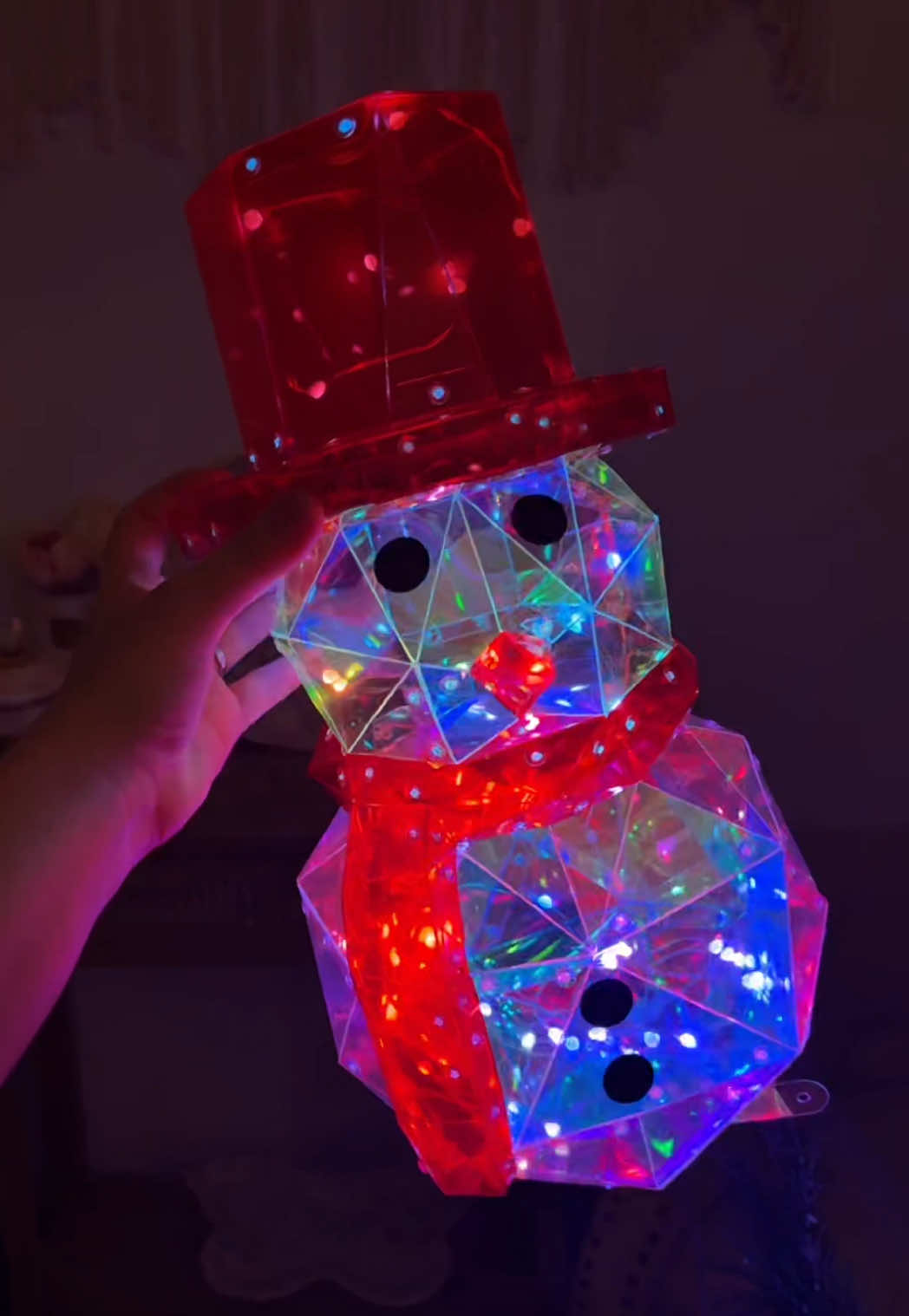 Y’all… this is straight-up holiday magic ☃️🎄🧣  The Kringle Express holographic figures light up with over 30 settings and can be used indoors or out. They’re usually  around 100 bucks, but today they’re on sale today only on TikTok. You can choose a snowman, reindeer, Christmas tree, or snowflake - but heads up, QVC probably won’t restock these once they’re gone.   Tap the orange cart to grab one before they sell out! ✨ #christmasdecor #christmaslights #holidaydecorating #tiktokshopcreatorpicks #creatorsearchinsights 