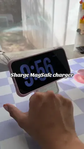 Fast, multi-device, cooling phone charger! This is our second one and we love it! #sharge #coolingfancharger #phonechargermagsafe #tiktokshopcreatorpicks #phonecharger 