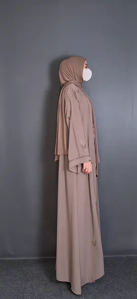 masyaallah bagus banget bs lepas pasang jg gaes.. #abayastyle #abayatifashion #abaya 