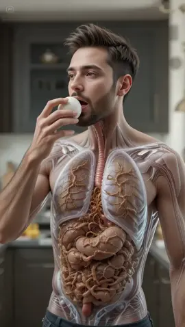 What Happens After Eating an Egg? 😱 | Shocking Body Reveal” #ShockingFacts #BodyReveal #InsideHumanBody #EggExperiment #3DAnatomy       