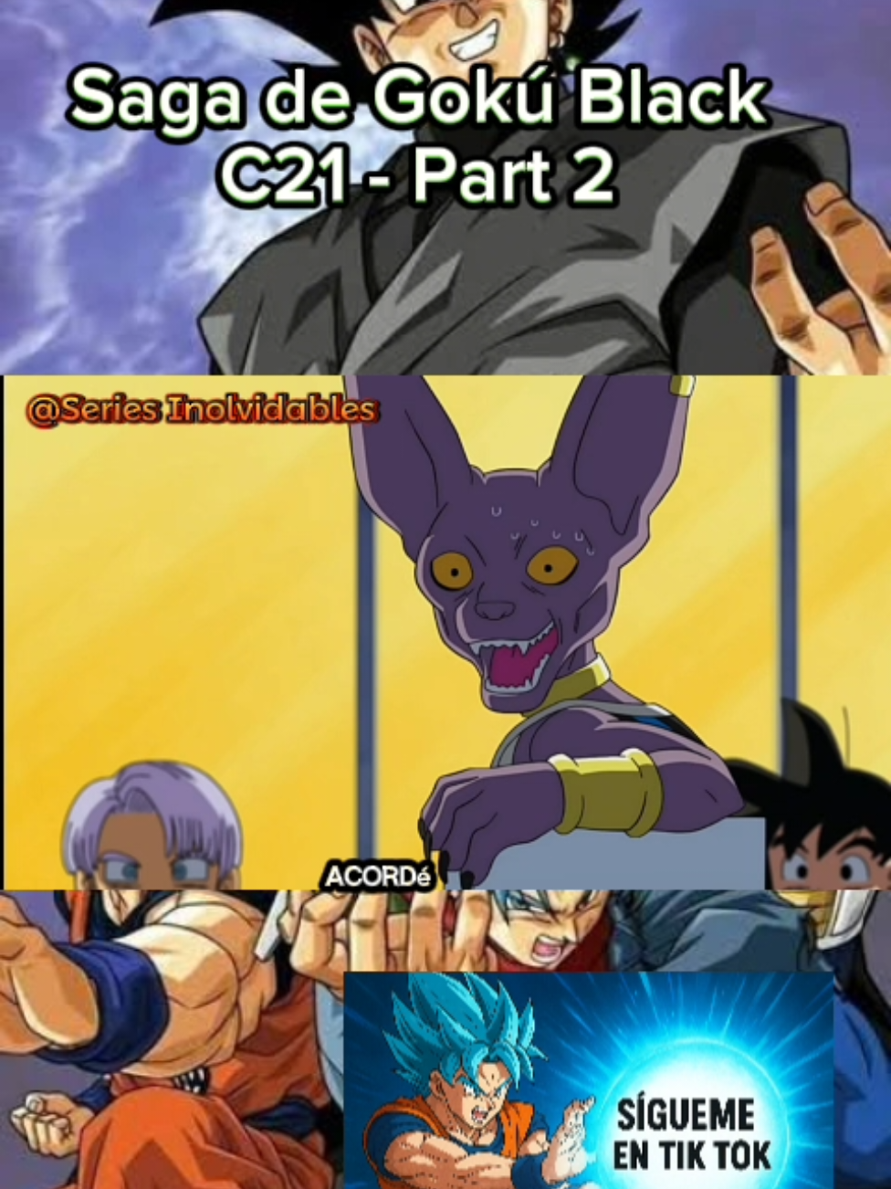 Dragón Ball Super saga de Gokú black capitulo 21 parte 2 #dragonballsuper #paratiiiiiiiiiiiiiiiiiiiiiiiiiiiiiii #viral #fyp #trunks #dragonball 