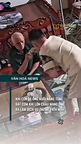Mang Ông Ra Làm Dịch Vụ Online #vanhoanews #tiktoknews #84entertainment 