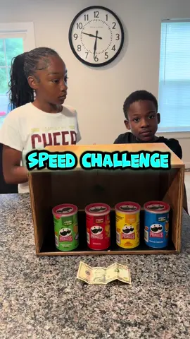 Who will match the order the fastest #speedchallenge #FamilyFun #Siblings #backtoschool 