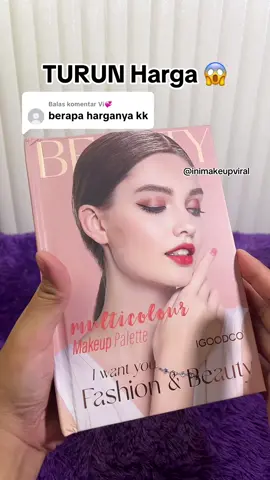 Membalas @Vi💞 Mumpung Lagi diskon mending beli Sekarang‼️ #setmakeup #makeupkomplit #makeuplengkap #bukumakeup #eyeshadow 