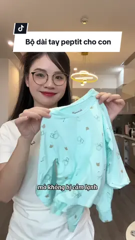 Lựa đồ cho con là cứ ưu tiên mấy chất liệu peptit mềm mát như này nha các mom ơi. Đẹp, rẻ lắm luôn #bodaitaychobe #mepepssi #review #bodaitaychobe 