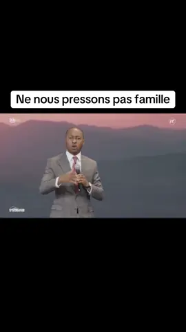 Ne nous pressons pas famille.#jesus #pasteuryannickdjatti #pourtoi 