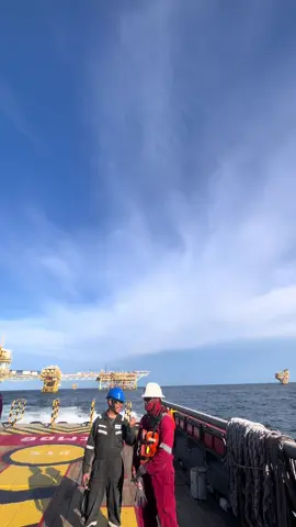 Hari dimana crew ada senyum lebar iaitu hari sign off #offshore#pelaut#fyp#fyppp  #offshorelife