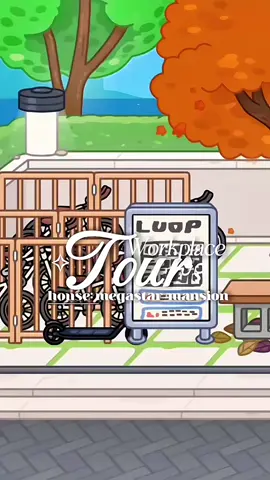 .ೃ࿔ᵕ̈🖇✮.𖦹🗒ˎˊ˗ | phong cách nơi làm việc đơn giản #tocaboca #tocaworld #work #tour 