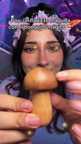 El hada del sueño te maquilla 🍄‍🟫#asmrvideo #temaquillo #relax #relajante #asmrparadormir 
