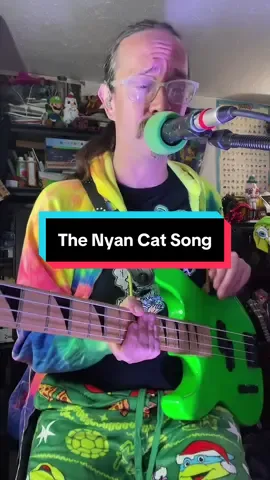 The Nyan Cat Song #tiktokbassist #thebretcrowshow #bassistsoftiktok #bassplayers #jammingwithfriends        