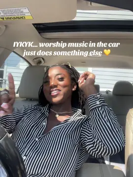 Worship music will always be top tier 🎶✨ What’s your go-to car praise song?