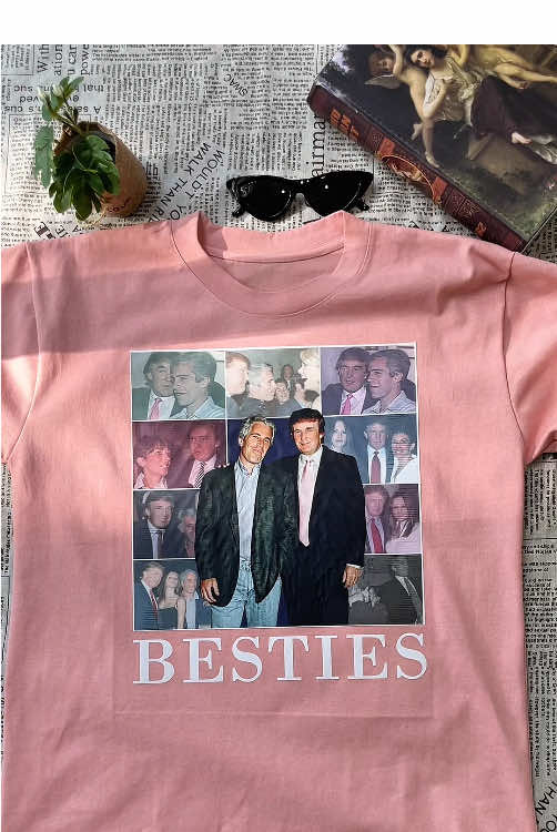 Trump and Epstein Besties 👯  #trump #trump2025 #jeffreyepstein #trumpsupporters #maga 