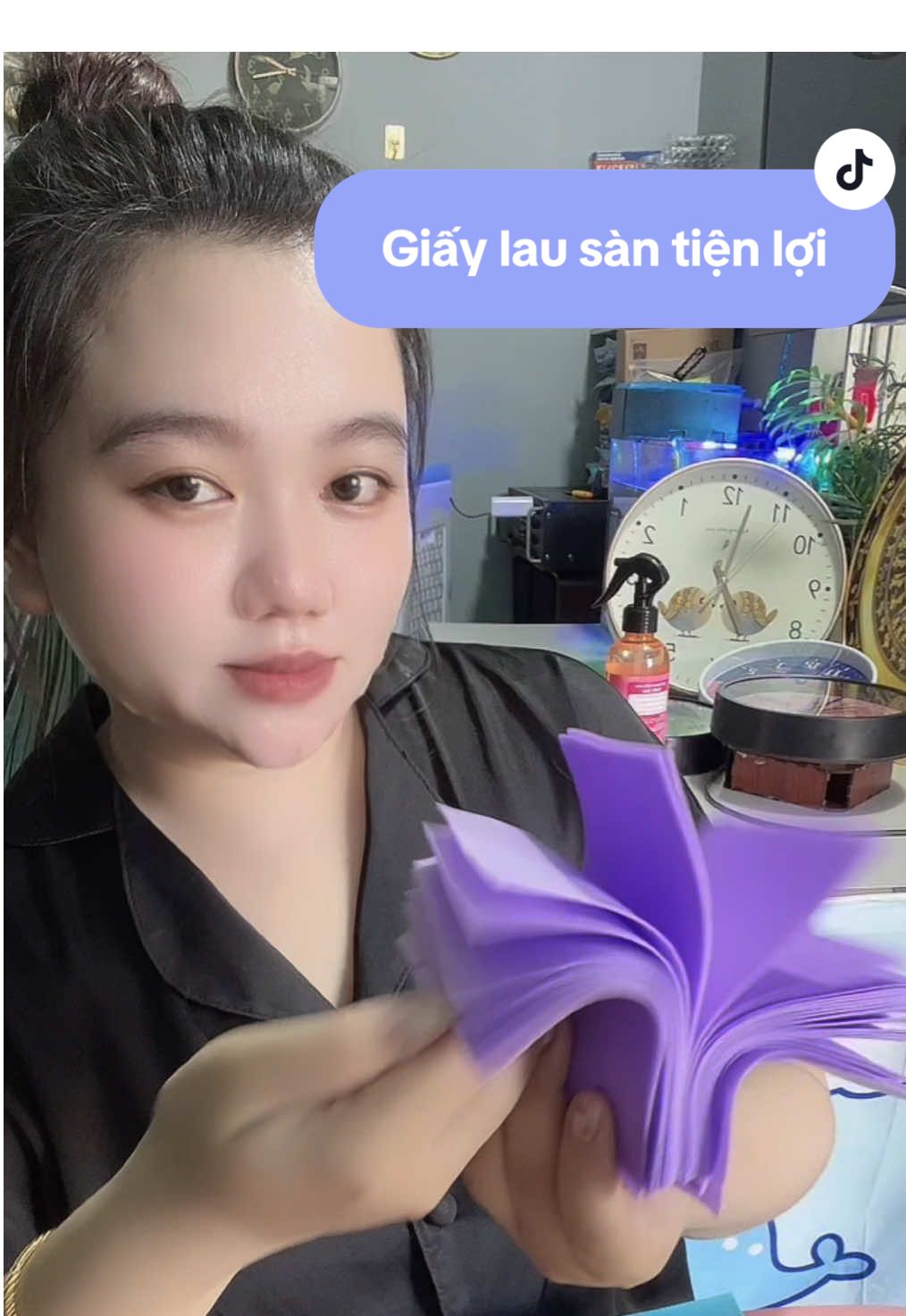Miếng lau sàn tan nhanh trong nước quá tiện lợi ##xuhuongtiktok##xuhuong##giấylausànnhà