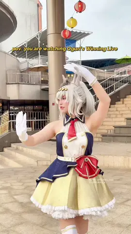 How would you rate this? 👍 I tried the Kasamatsu Ondo…! Please forgive me for any mistakes 🙇‍♀️ 笠松音頭を踊ってみました。間違いがあったらごめんなさい🙇‍♀️ BY: Ryukku♡ . . . . . . #MetamorphosisRyukku #ryukku_k ウマ娘 Umamusume 賽馬娘 Oguri Cap cosplay  #umamusume #cosplay #animecosplay   