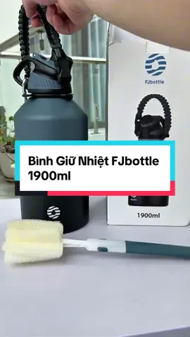 Bình Giữ Nhiệt FJbottle 1900ml dung tích lớn , có quai xách tiện lợi #binhnuocgiunhiet #fjbottle #binhgiunhiet #binhgiunhiet1900ml 