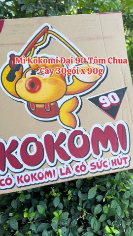Mì Kokomi Đại 90 Tôm Chua Cay #mitomchuacay #kokomi #muataitiktokshop 